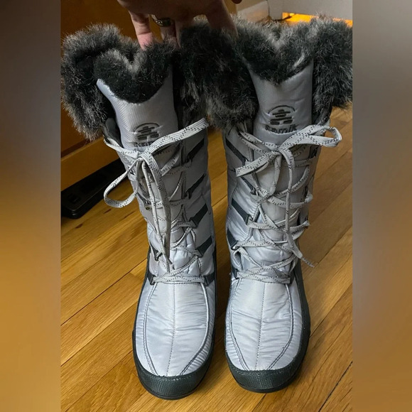 Kamik Porto Driclimate Gray Silver Weather Tech Winter Boots Size 11 - Picture 11 of 11